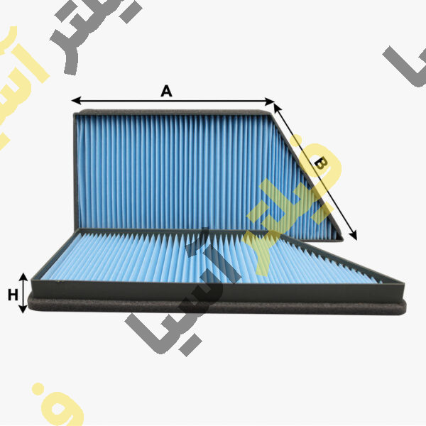 فیلتر کابین ۲۰۶ (کاغذ آبی رنگ)